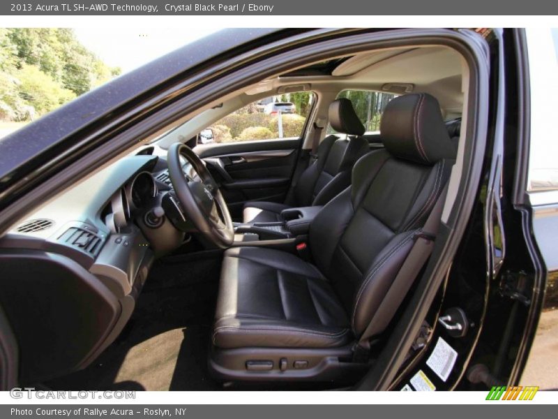 Crystal Black Pearl / Ebony 2013 Acura TL SH-AWD Technology