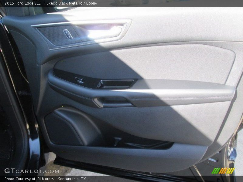 Tuxedo Black Metallic / Ebony 2015 Ford Edge SEL