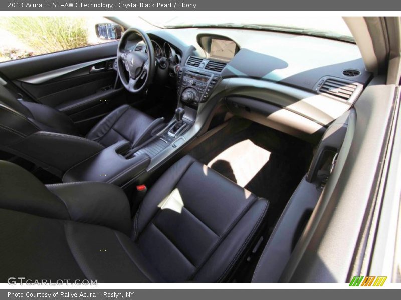 Crystal Black Pearl / Ebony 2013 Acura TL SH-AWD Technology