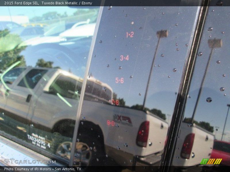 Tuxedo Black Metallic / Ebony 2015 Ford Edge SEL