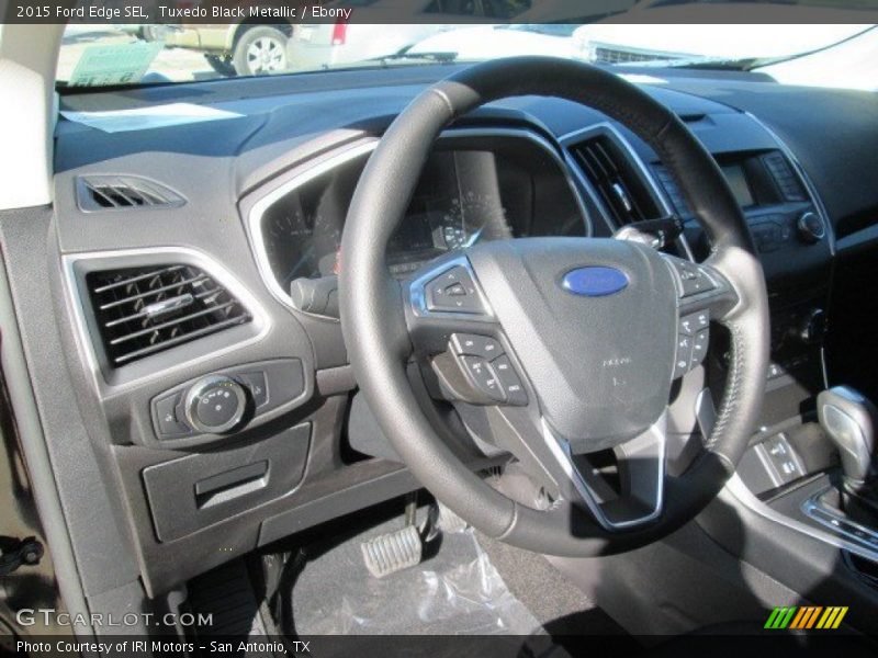 Tuxedo Black Metallic / Ebony 2015 Ford Edge SEL