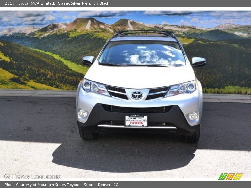 Classic Silver Metallic / Black 2015 Toyota RAV4 Limited