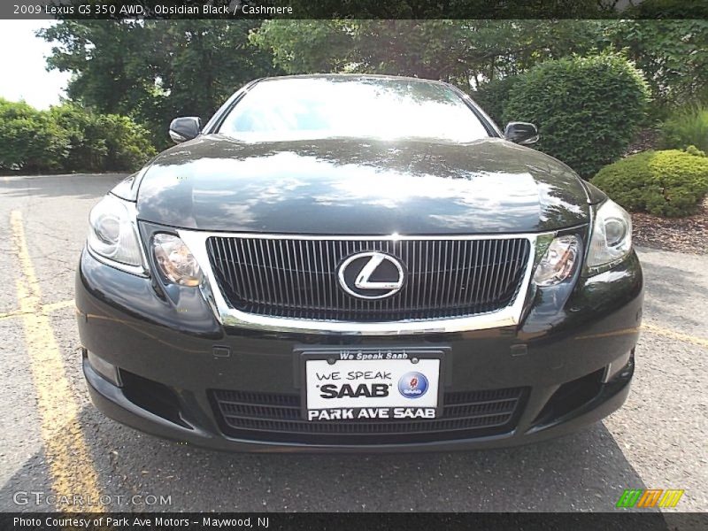 Obsidian Black / Cashmere 2009 Lexus GS 350 AWD
