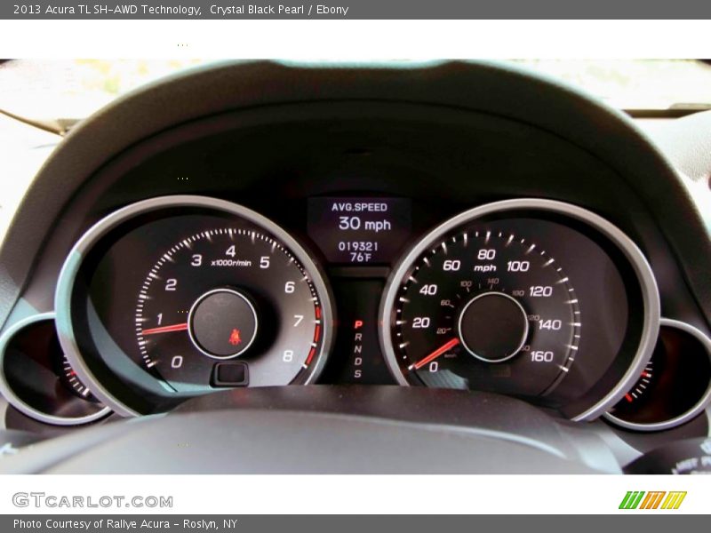 Crystal Black Pearl / Ebony 2013 Acura TL SH-AWD Technology