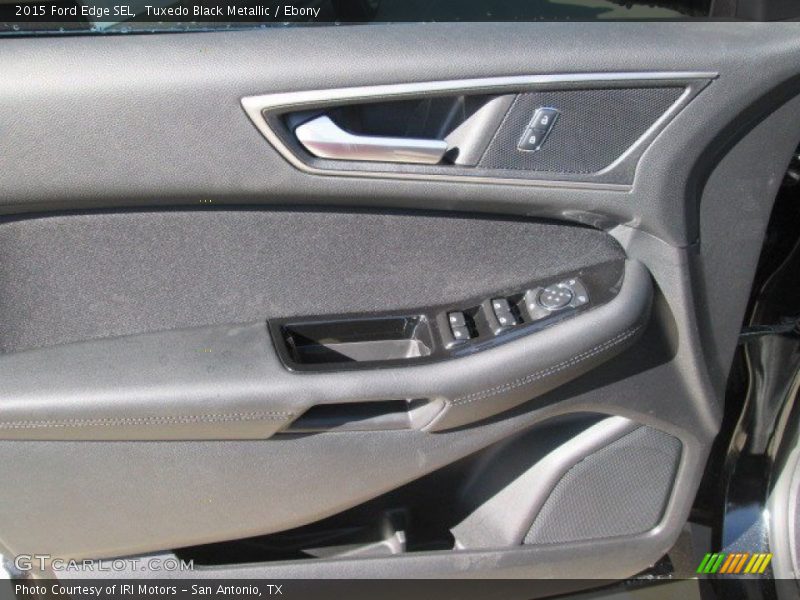 Tuxedo Black Metallic / Ebony 2015 Ford Edge SEL