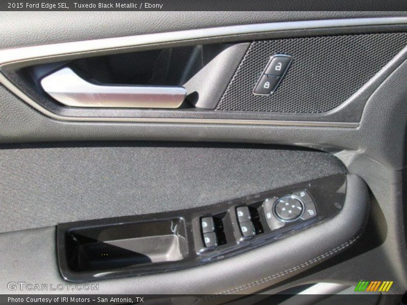 Tuxedo Black Metallic / Ebony 2015 Ford Edge SEL