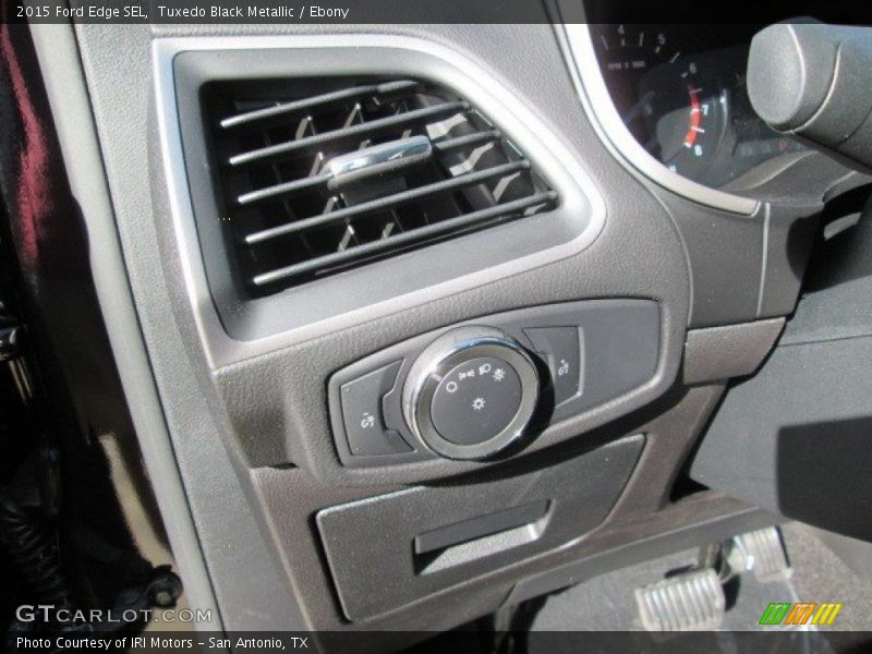 Tuxedo Black Metallic / Ebony 2015 Ford Edge SEL