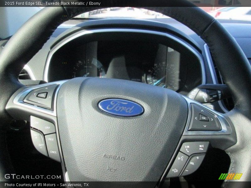 Tuxedo Black Metallic / Ebony 2015 Ford Edge SEL