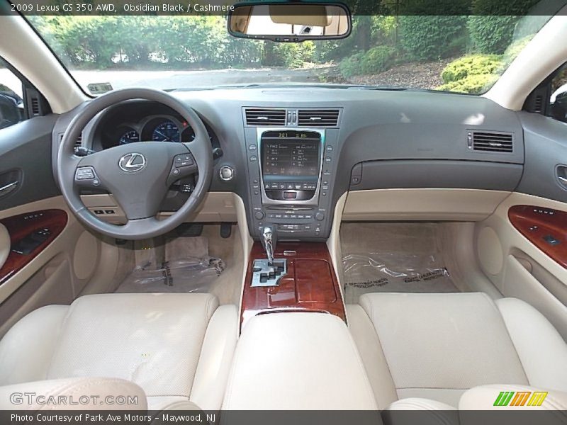 Obsidian Black / Cashmere 2009 Lexus GS 350 AWD