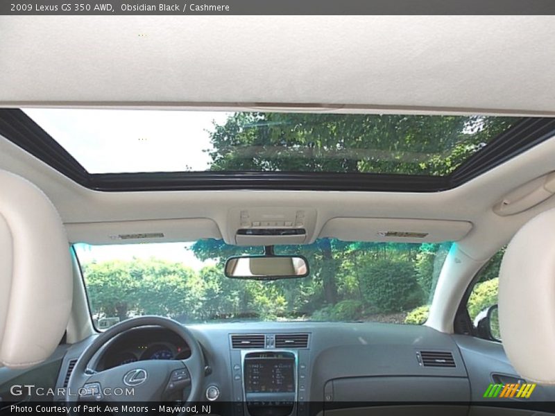 Obsidian Black / Cashmere 2009 Lexus GS 350 AWD