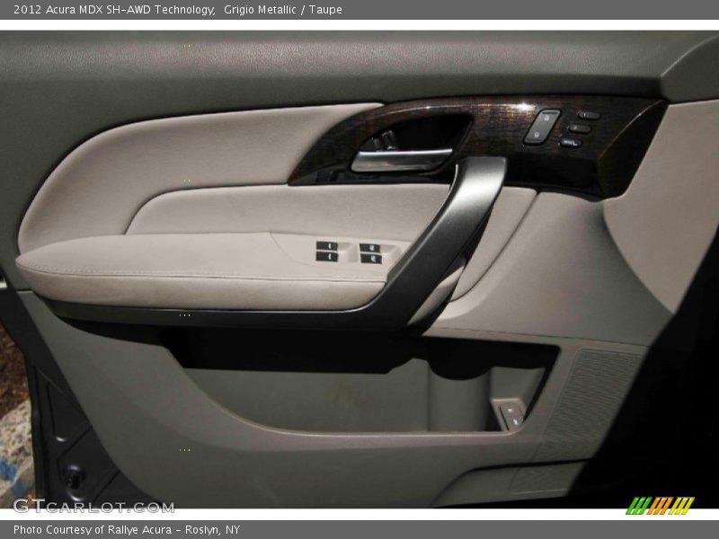Grigio Metallic / Taupe 2012 Acura MDX SH-AWD Technology