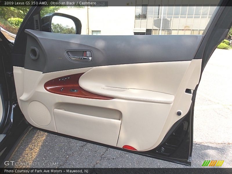 Obsidian Black / Cashmere 2009 Lexus GS 350 AWD