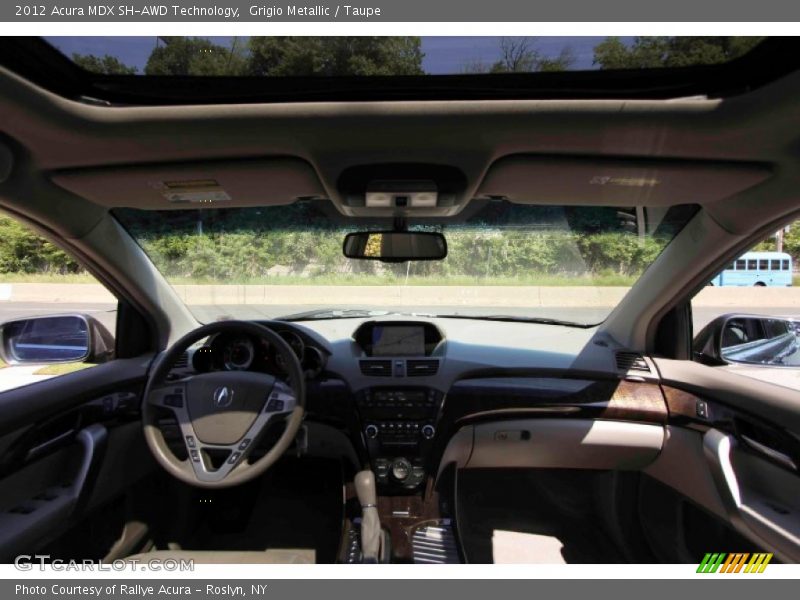 Grigio Metallic / Taupe 2012 Acura MDX SH-AWD Technology