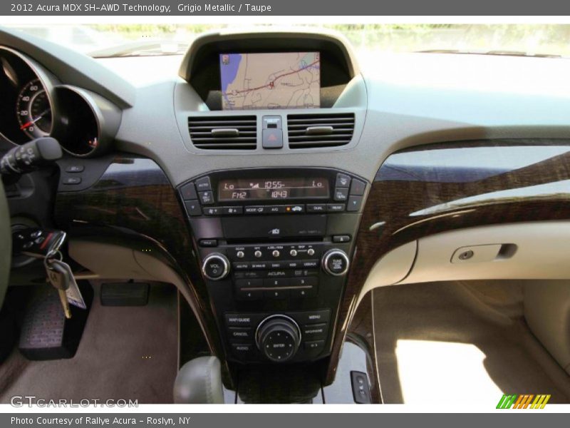 Grigio Metallic / Taupe 2012 Acura MDX SH-AWD Technology