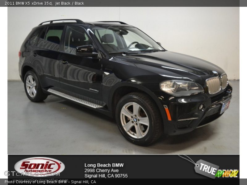 Jet Black / Black 2011 BMW X5 xDrive 35d