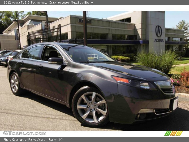 Graphite Luster Metallic / Ebony 2012 Acura TL 3.5 Technology