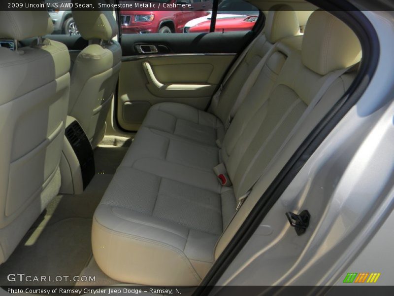 Smokestone Metallic / Cashmere 2009 Lincoln MKS AWD Sedan