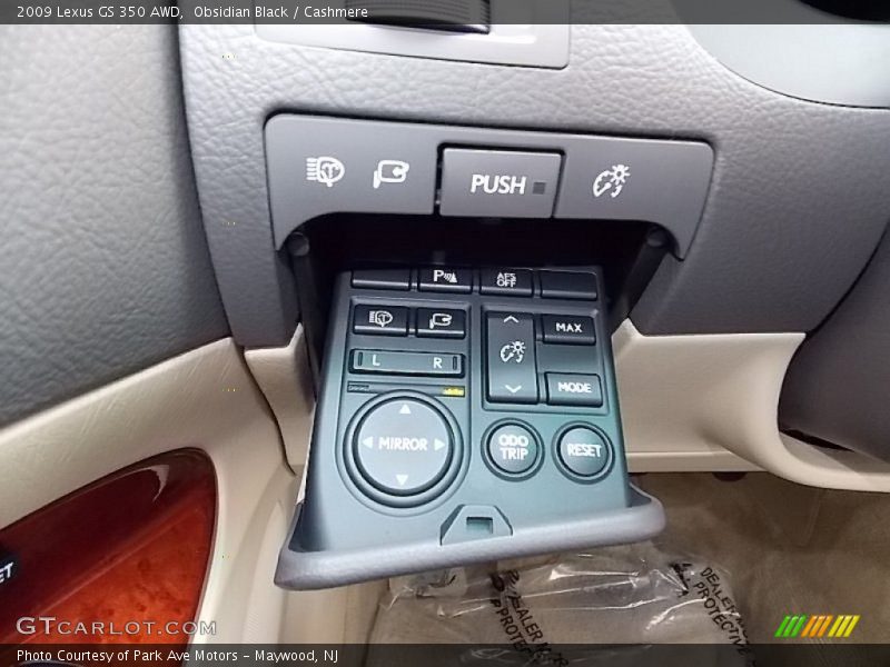Obsidian Black / Cashmere 2009 Lexus GS 350 AWD
