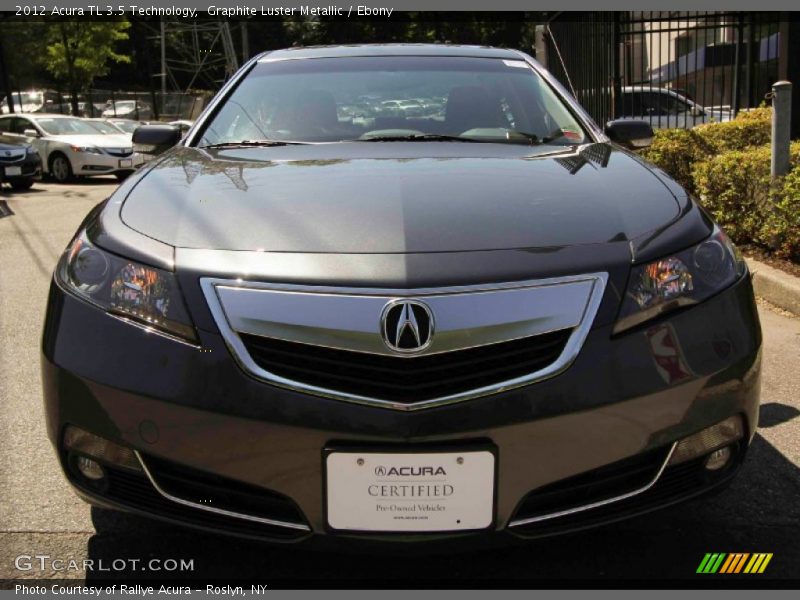 Graphite Luster Metallic / Ebony 2012 Acura TL 3.5 Technology