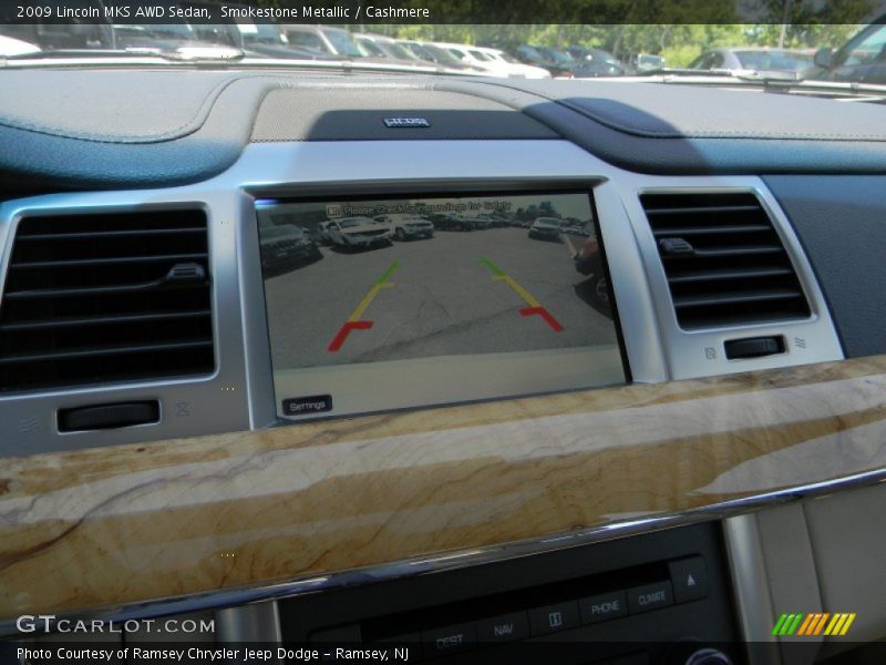Smokestone Metallic / Cashmere 2009 Lincoln MKS AWD Sedan