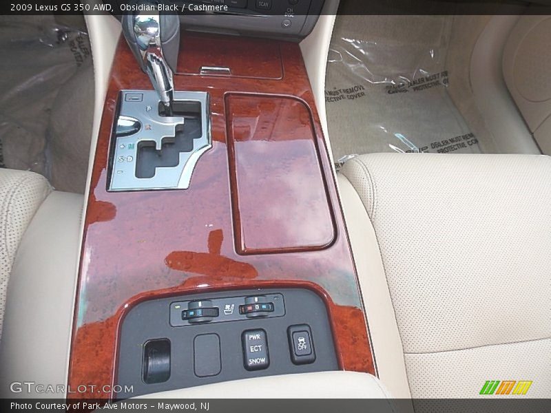 Obsidian Black / Cashmere 2009 Lexus GS 350 AWD