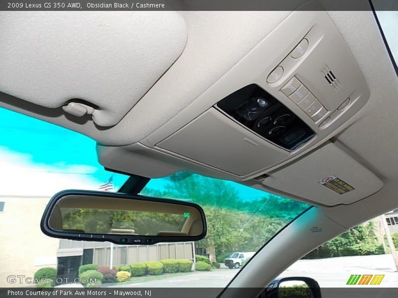 Obsidian Black / Cashmere 2009 Lexus GS 350 AWD