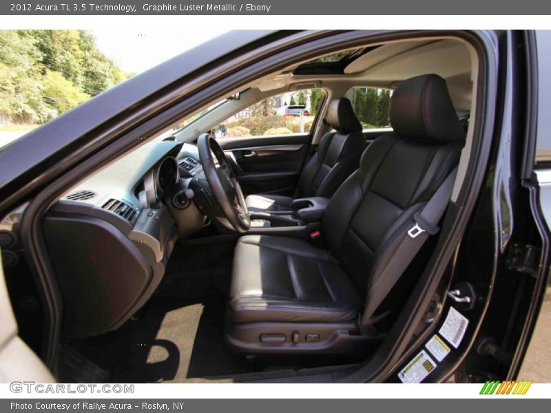Graphite Luster Metallic / Ebony 2012 Acura TL 3.5 Technology