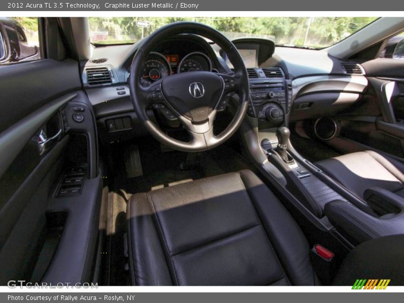Graphite Luster Metallic / Ebony 2012 Acura TL 3.5 Technology