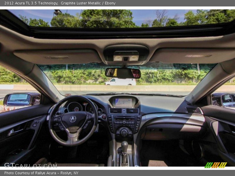 Graphite Luster Metallic / Ebony 2012 Acura TL 3.5 Technology