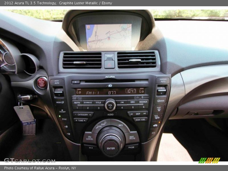 Graphite Luster Metallic / Ebony 2012 Acura TL 3.5 Technology