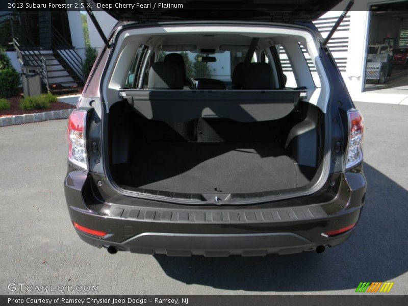 Deep Cherry Pearl / Platinum 2013 Subaru Forester 2.5 X