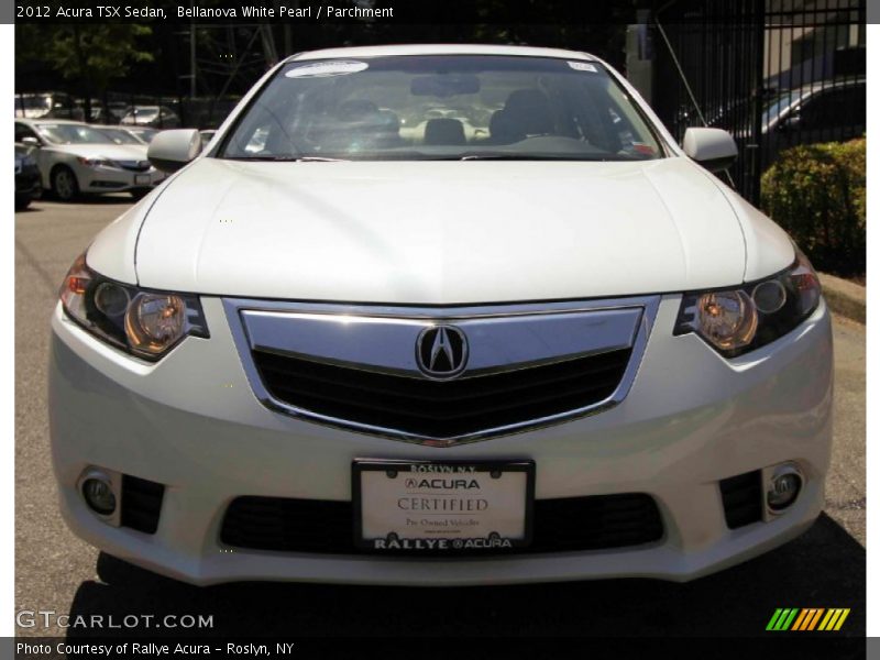 Bellanova White Pearl / Parchment 2012 Acura TSX Sedan