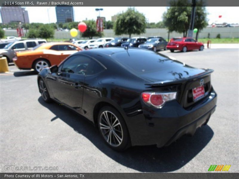 Raven / Black/Red Accents 2014 Scion FR-S