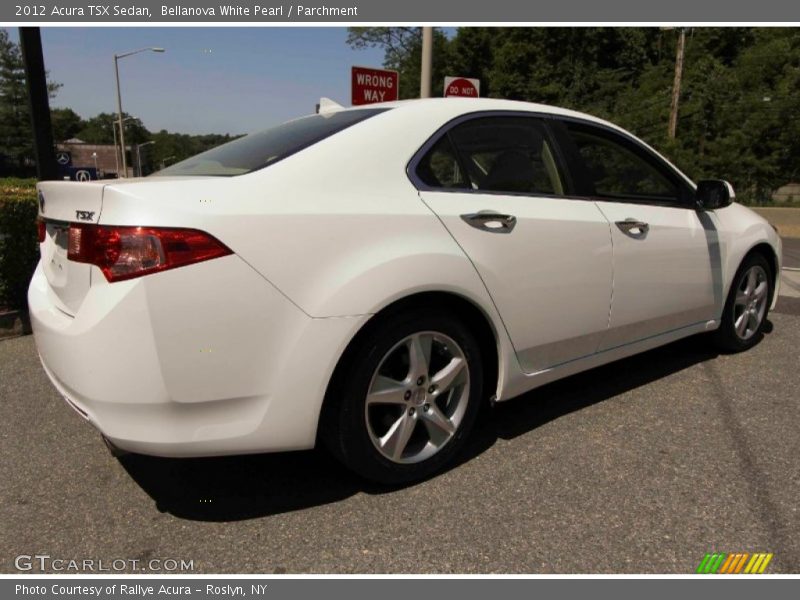 Bellanova White Pearl / Parchment 2012 Acura TSX Sedan