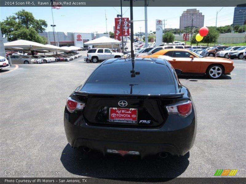 Raven / Black/Red Accents 2014 Scion FR-S