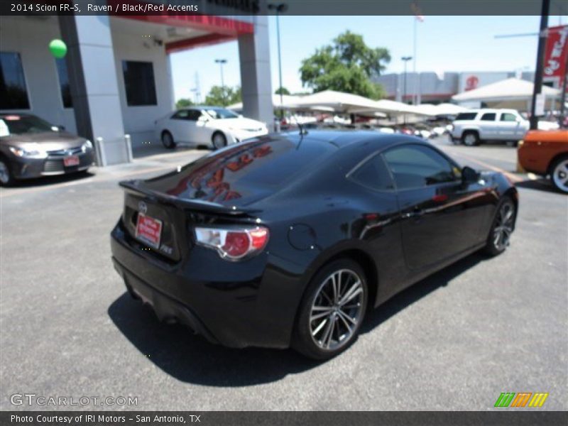 Raven / Black/Red Accents 2014 Scion FR-S