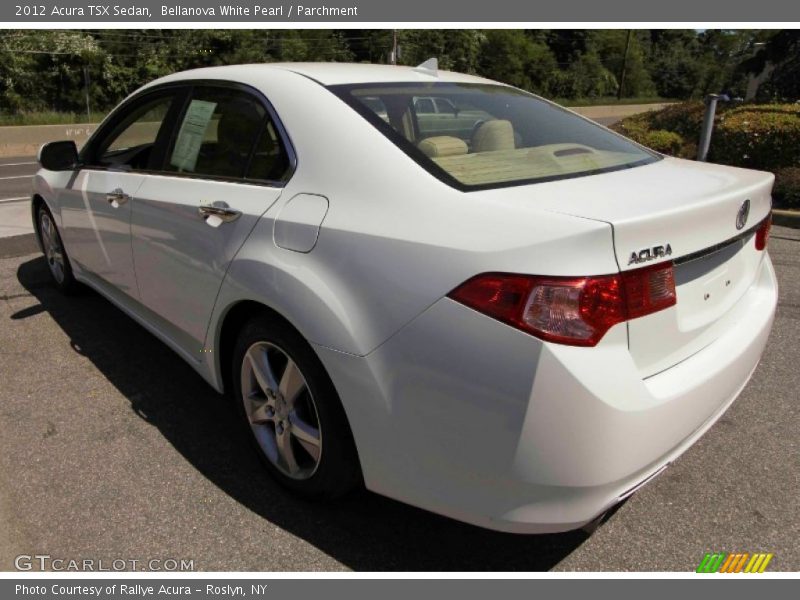 Bellanova White Pearl / Parchment 2012 Acura TSX Sedan