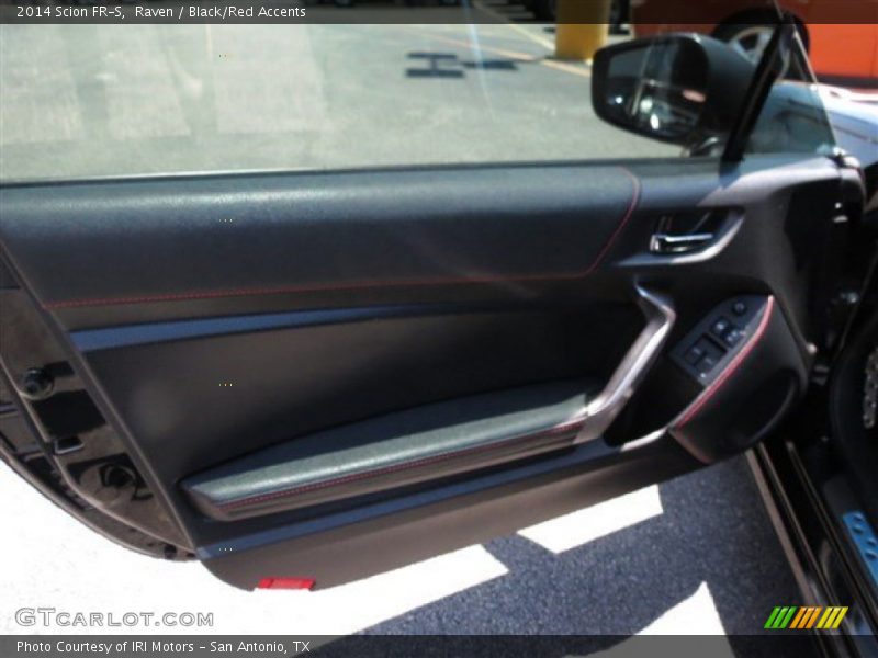 Raven / Black/Red Accents 2014 Scion FR-S