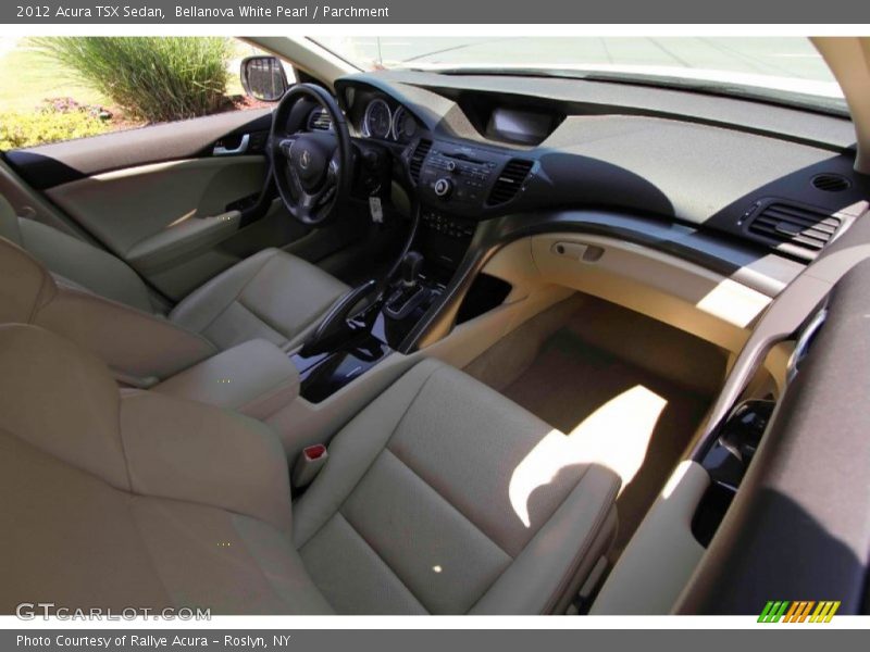 Bellanova White Pearl / Parchment 2012 Acura TSX Sedan