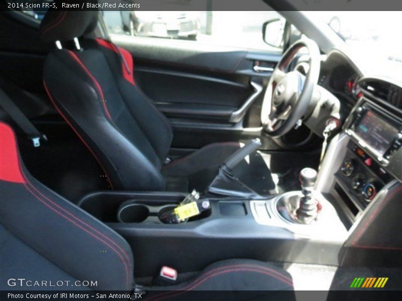 Raven / Black/Red Accents 2014 Scion FR-S