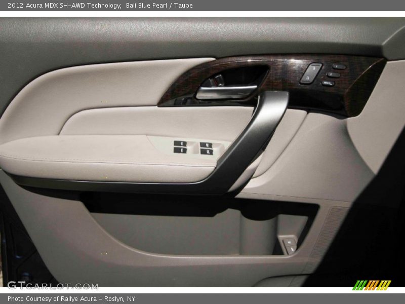 Bali Blue Pearl / Taupe 2012 Acura MDX SH-AWD Technology
