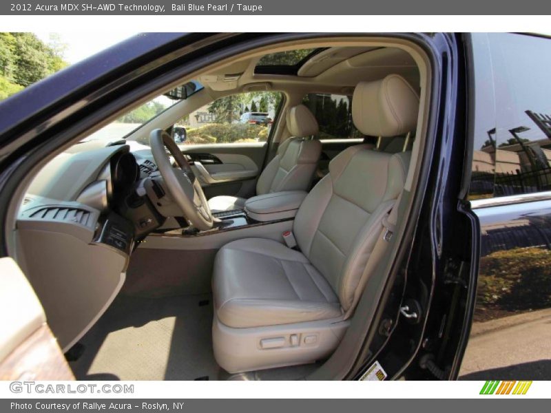 Bali Blue Pearl / Taupe 2012 Acura MDX SH-AWD Technology