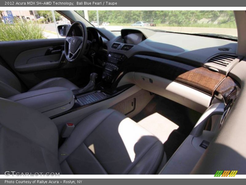 Bali Blue Pearl / Taupe 2012 Acura MDX SH-AWD Technology
