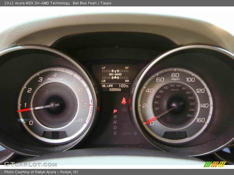 Bali Blue Pearl / Taupe 2012 Acura MDX SH-AWD Technology