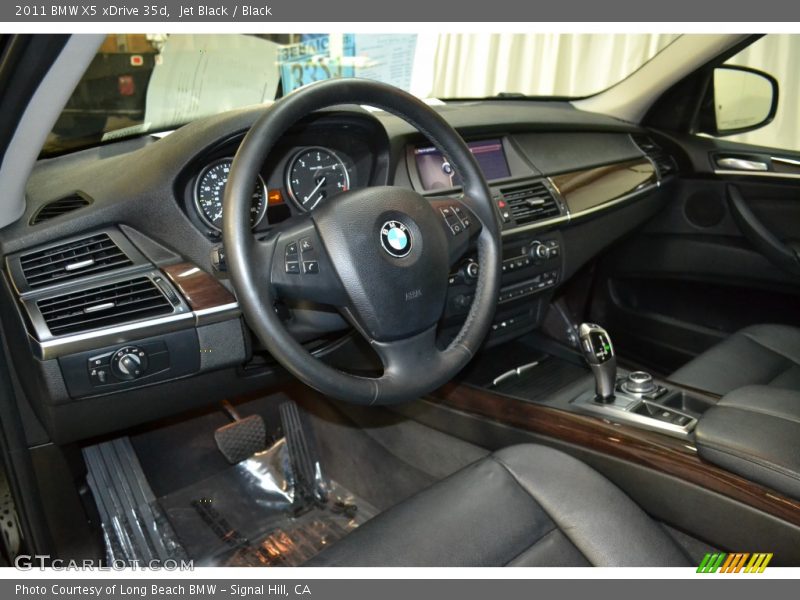 Jet Black / Black 2011 BMW X5 xDrive 35d