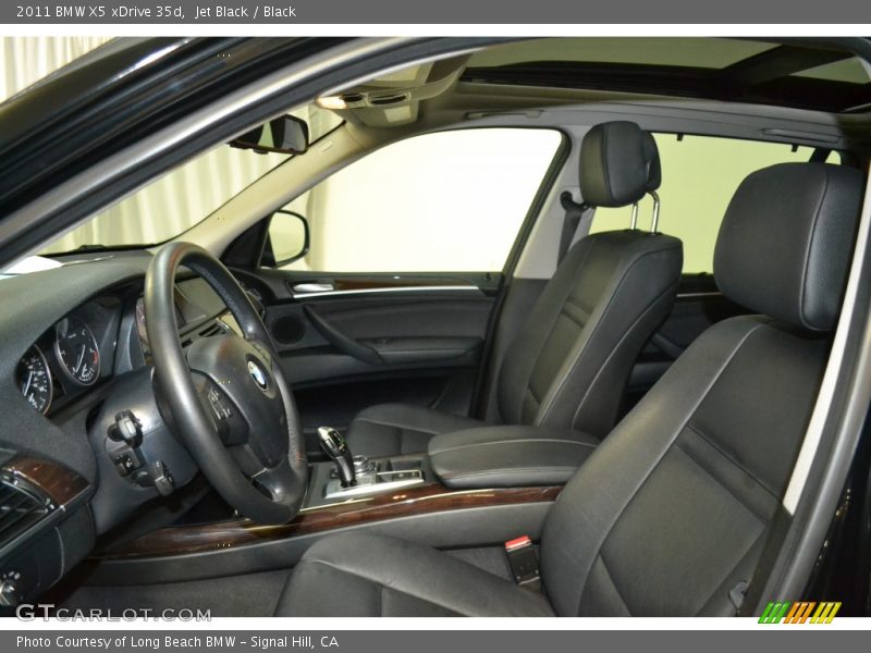 Jet Black / Black 2011 BMW X5 xDrive 35d