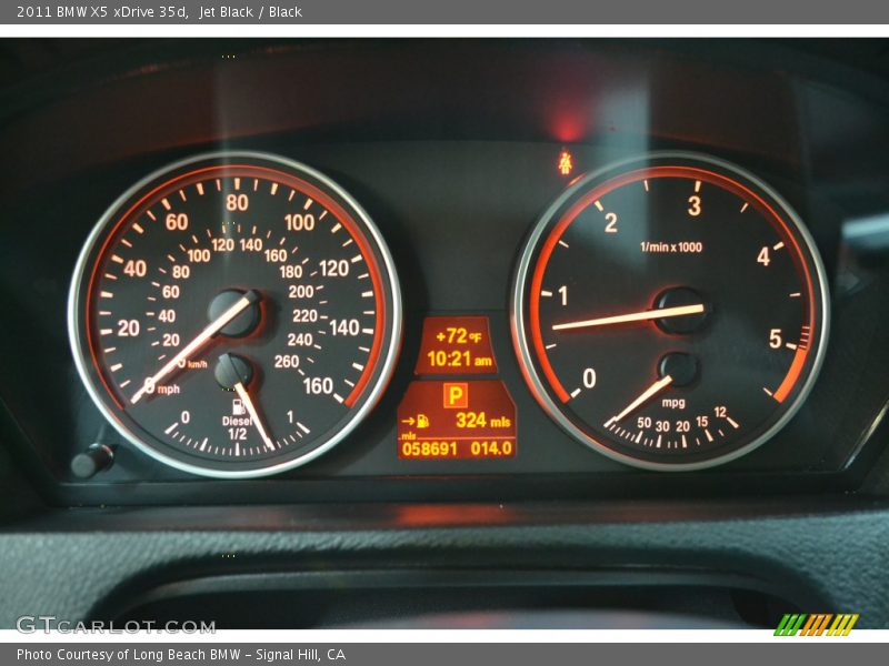 Jet Black / Black 2011 BMW X5 xDrive 35d