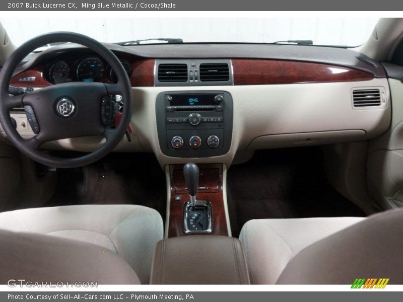 Ming Blue Metallic / Cocoa/Shale 2007 Buick Lucerne CX