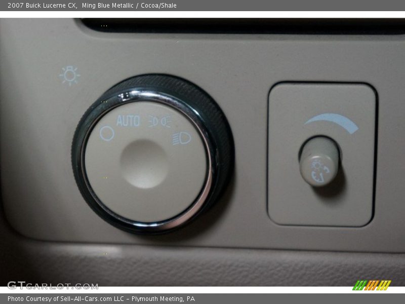 Ming Blue Metallic / Cocoa/Shale 2007 Buick Lucerne CX