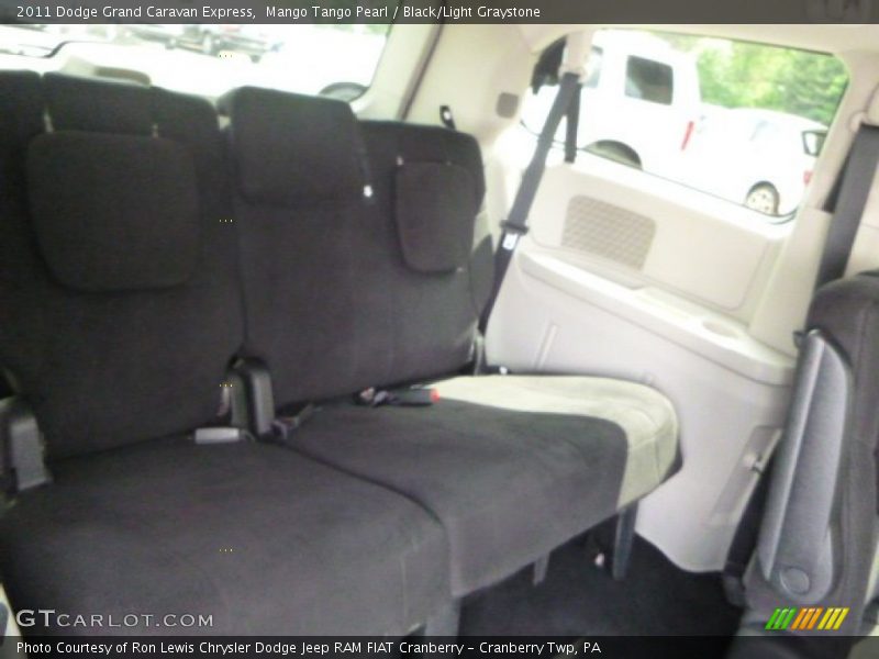 Mango Tango Pearl / Black/Light Graystone 2011 Dodge Grand Caravan Express